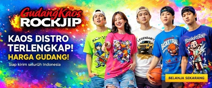 gudang kaos rockjip bandung